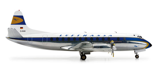 Aircraft Lufthansa Vickers Viscount 800